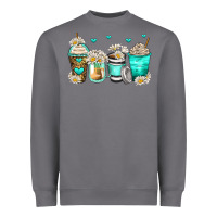 Storm daisy coffee cups Heavyweight Sweatshirt - Zillion Design Studio
