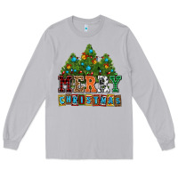 Moon Dust merry christmas with christmas trees Long Sleeve Tee - AdoDesignShop