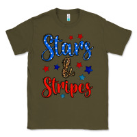 Army Green stars & stripes Classic Tee - BundleAndBundleShop