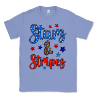 Colony Blue stars & stripes Classic Tee - BundleAndBundleShop
