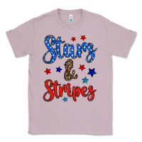 Lilac stars & stripes Classic Tee - BundleAndBundleShop