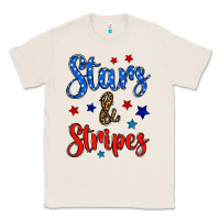 Natural stars & stripes Classic Tee - BundleAndBundleShop