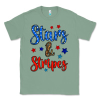Sage stars & stripes Classic Tee - BundleAndBundleShop