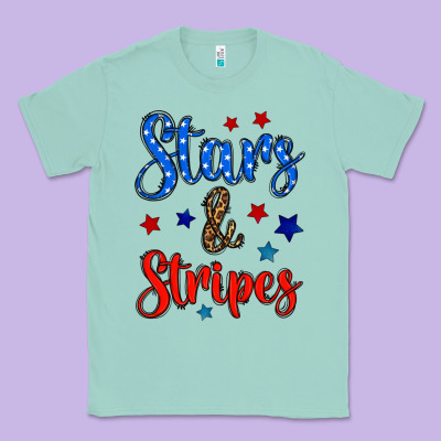 Stars & Stripes Classic Tee Designed By Bundleandbundleshop