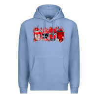 Colony Blue lady bug drink Premium Hoodie - RacoonDesign