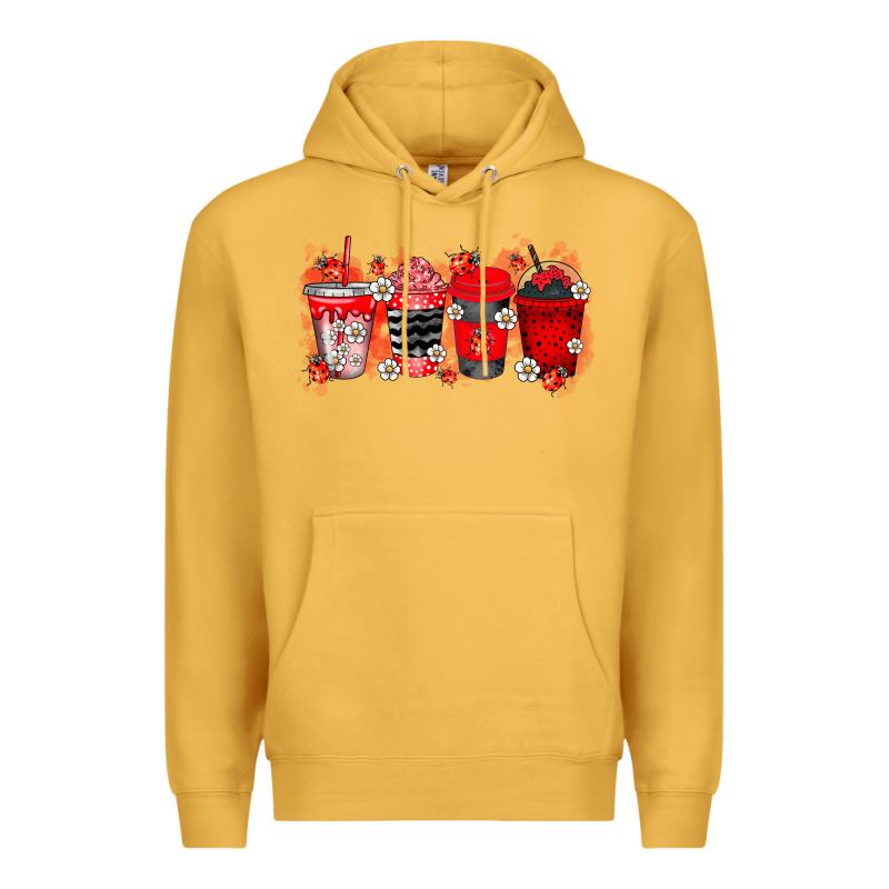 Lady Bug Drink Premium Hoodie by RacoonDesign | Teevron