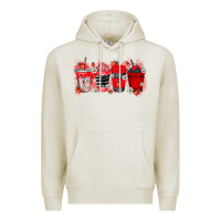 Oatmeal Heather lady bug drink Premium Hoodie - RacoonDesign