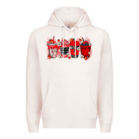 Pale Pink lady bug drink Premium Hoodie - RacoonDesign