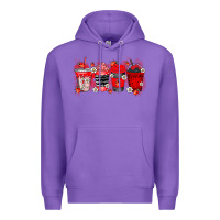 Purple lady bug drink Premium Hoodie - RacoonDesign