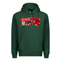 Sports Green lady bug drink Premium Hoodie - RacoonDesign