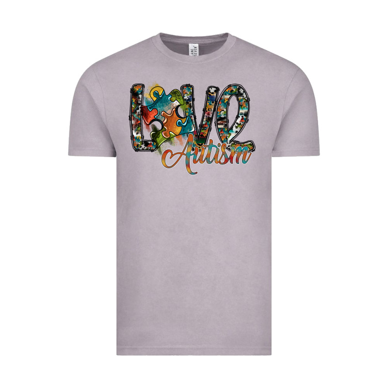 Love Autism Vintage Tee by SublimationCraftShop | Teevron
