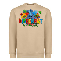 Mushroom different is beautiful autism stitch Heavyweight Sweatshirt - Zillion Design Studio
