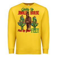 Lemon giddy up jingle horse pick up your feet Premium Sweatshirt - MaliasSmallBusiness