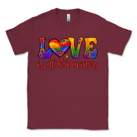 Burgundy love is all that matters Classic Tee - JahusDesignShop