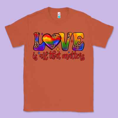Love Is All That Matters Classic Tee Designed By Jahusdesignshop