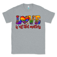 Heather Grey love is all that matters Classic Tee - JahusDesignShop