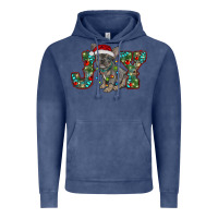 Vintage Denim french bulldog christmas joy Vintage Hoodie - RanaPortraitStore