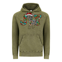 Vintage Olive french bulldog christmas joy Vintage Hoodie - RanaPortraitStore