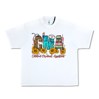 White cma certified medical assistant Urban Heavy Tee - FaDigitalArtStudio
