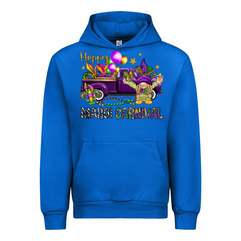 Happy Mardi Carnival With Truck Urban Hoodie by NancyCooperArtShop | Teevron