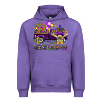Tulip Happy Mardi Carnival with truck Urban Hoodie - NancyCooperArtShop