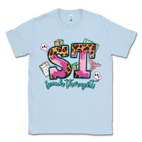 Dusty Blue speech therapist Classic Tee - AdoDesignShop