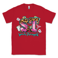 Red speech therapist Classic Tee - AdoDesignShop