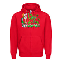 Red st.patricks one lucky nurse Zipper Hoodie - BarkalooDesign