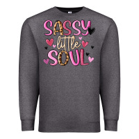 Charcoal Heather sassy little soul Premium Sweatshirt - MaliasSmallBusiness