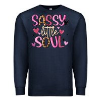 Navy sassy little soul Premium Sweatshirt - MaliasSmallBusiness