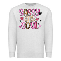Oatmeal Heather sassy little soul Premium Sweatshirt - MaliasSmallBusiness