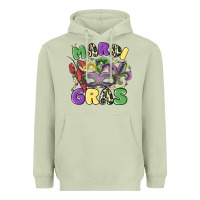 Matcha mardi gras Heavyweight Hoodie - MaliasSmallBusiness