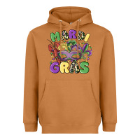 Meerkat mardi gras Heavyweight Hoodie - MaliasSmallBusiness