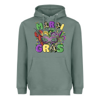 Sage mardi gras Heavyweight Hoodie - MaliasSmallBusiness