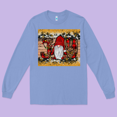 Gnome Joy Long Sleeve Tee Designed By Jahusdesignshop