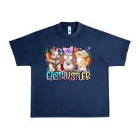 Navy east nail hustler Urban Heavy Tee - RacoonDesign