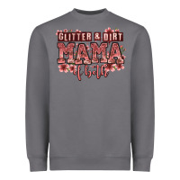 Storm glitter and dirt mama of both girls Heavyweight Sweatshirt - Zillion Design Studio