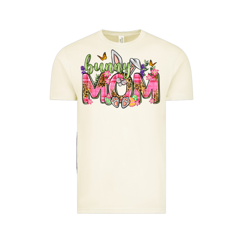 Bunny Mom Easter Day Vintage Tee by Neo Western | Teevron