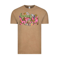 Vintage Coffee Bunny Mom Easter Day Vintage Tee - Neo Western
