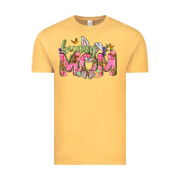 Vintage Mustard Bunny Mom Easter Day Vintage Tee - Neo Western