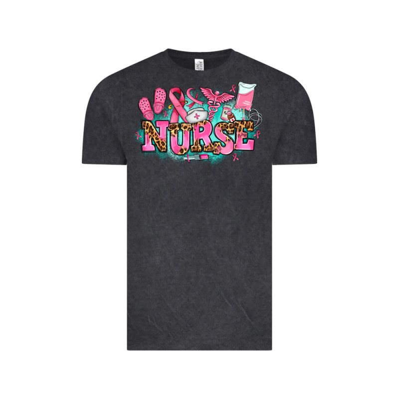 Breast Cancer Nurse Vintage Tee by AdoDesignShop | Teevron
