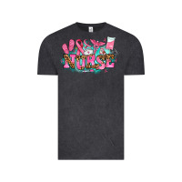 Vintage Black breast cancer nurse Vintage Tee - AdoDesignShop