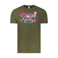 Vintage Olive breast cancer nurse Vintage Tee - AdoDesignShop