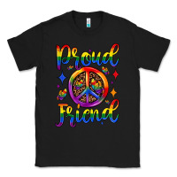 Black proud friend Classic Tee - JahusDesignShop