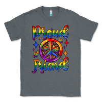 Charcoal Heather proud friend Classic Tee - JahusDesignShop