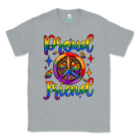 Heather Grey proud friend Classic Tee - JahusDesignShop