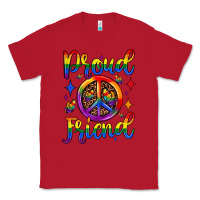 Red proud friend Classic Tee - JahusDesignShop