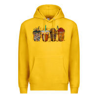 Lemon leopard and cowhide drink Premium Hoodie - RacoonDesign