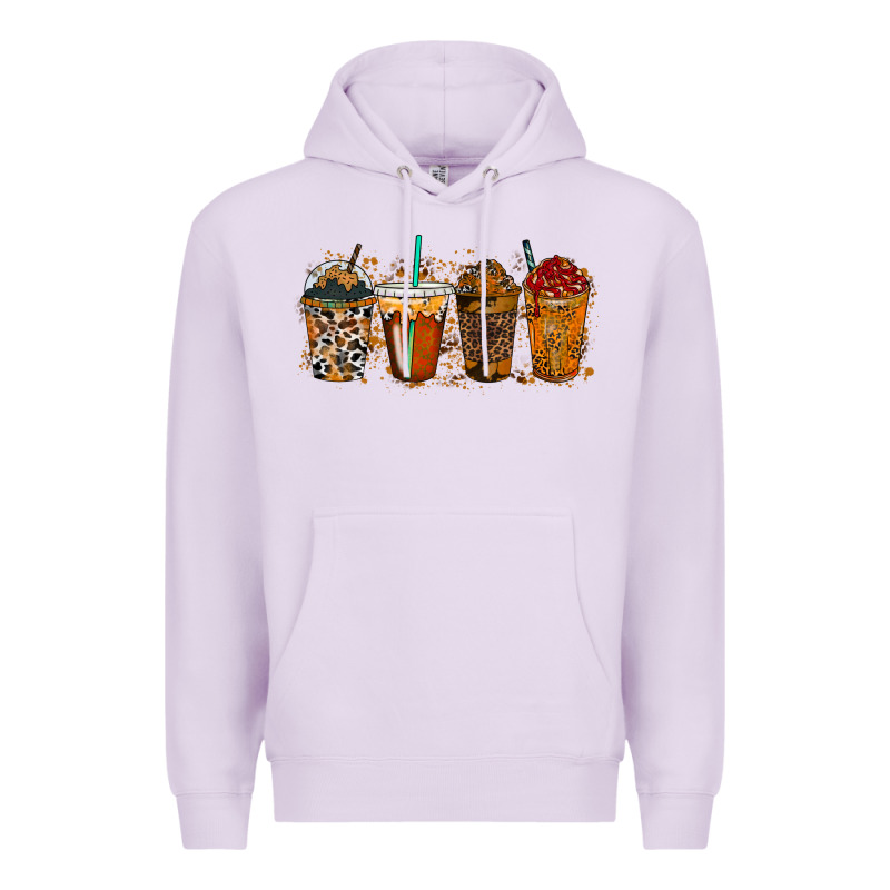 Leopard And Cowhide Drink Premium Hoodie by RacoonDesign | Teevron