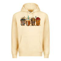 Pina Colada leopard and cowhide drink Premium Hoodie - RacoonDesign